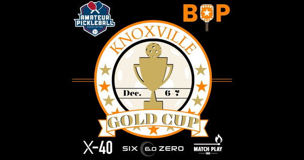 The Knoxville Gold Cup @ Big Orange Pickleball logo