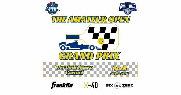 The Amateur Open Grand Prix @ The Dink House logo