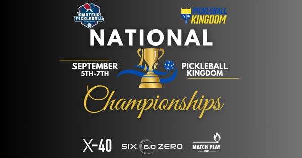 The National Championships @ Pickleball Kingdom logo