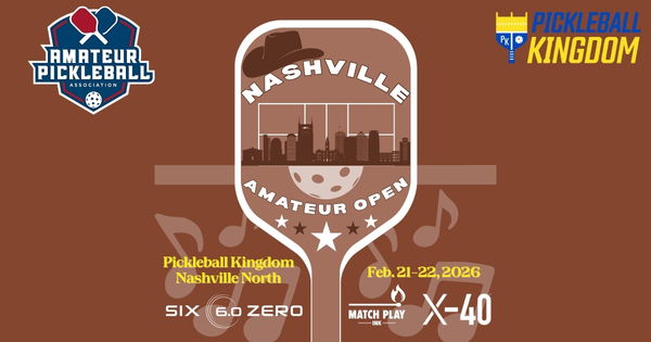 The Nashville Amateur Open @ Pickleball Kingdom Nashville North logo