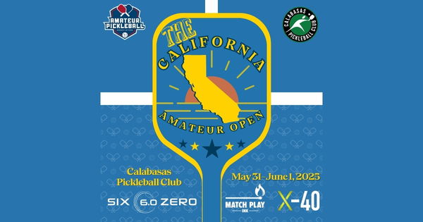 The California Amateur Open @ Calabasas Pickleball Club logo