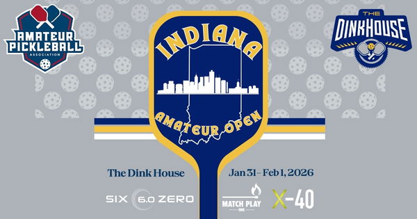 The Indiana Amateur Open @ The Dink House logo