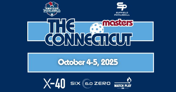 The Connecticut Masters @ Suffield Pickleball logo