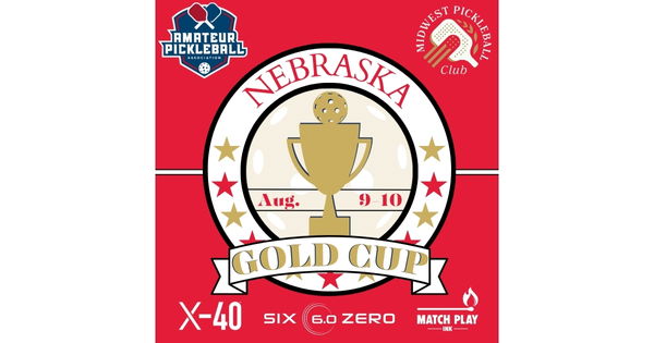 The Nebraska Gold Cup @ Midwest Pickleball Club logo