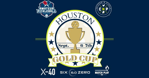 The Houston Gold Cup @ Chicken N Pickle - Webster logo