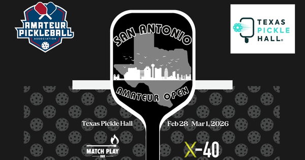 The San Antonio Amateur Open @ Texas Pickle Hall logo