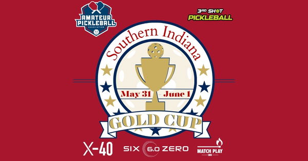 The Southern Indiana Gold Cup @ 3rd Shot Pickleball Evansville logo