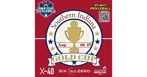 The Southern Indiana Gold Cup @ 3rd Shot Pickleball Evansville logo