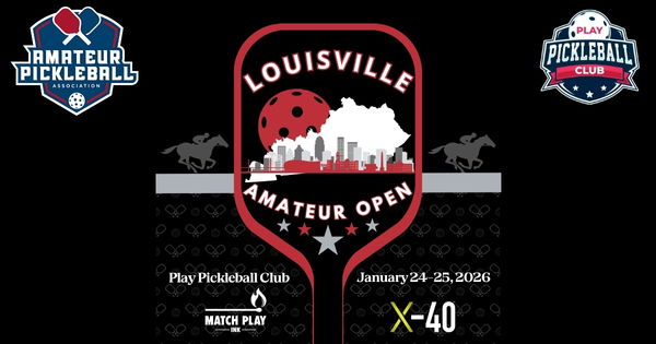 The Louisville Amateur Open @ Play Pickleball Club logo