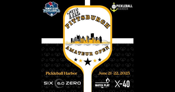 The Pittsburgh Amateur Open @ Pickleball Harbor logo