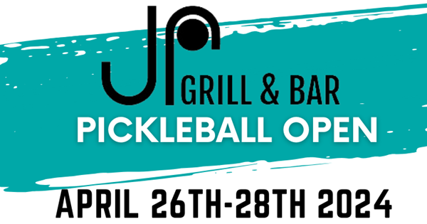 Jackpot Bar and Grill Pickleball Open logo