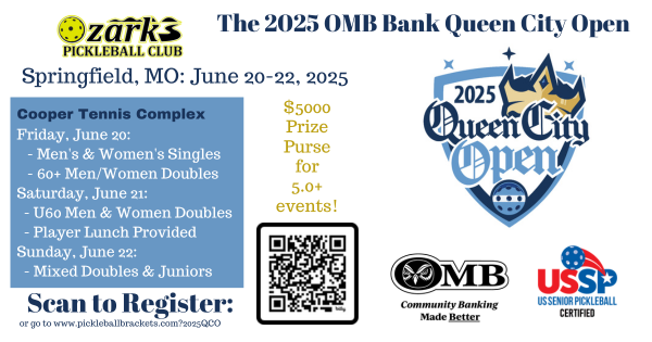 2025 OMB Bank Queen City Open logo