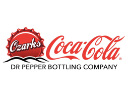 Ozarks Coca-Cola Dr Pepper Bottling Company logo
