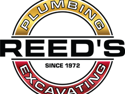 REED'S PLUMBING AND EXCAVATING logo