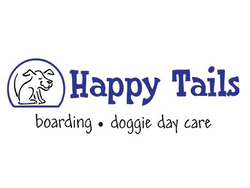 Happy Tails boarding & doggie day care logo