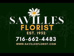 Savilles Florist logo