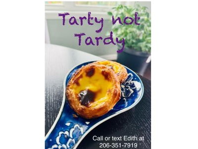 1. Tarty not Tardy logo