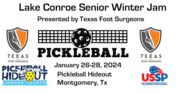Houston Lake Conroe Senior Winter Jam presented by Texas Foot Surgeons; USSP event logo