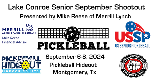 Houston Lake Conroe Senior September Shootout presented by Mike Reese of Merrill Lynch logo