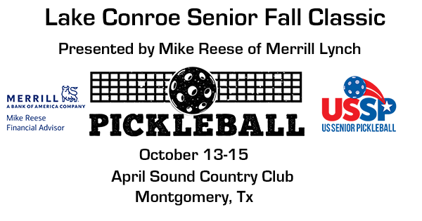 Houston Lake Conroe Senior Fall Classic presented by Mike Reese of Merrill Lynch; USSP event logo