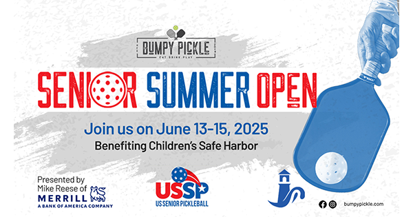 Houston Bumpy Pickle Senior Open presented by Mike Reese of Merrill Lynch logo