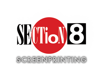 Section 8 Screen Printing logo