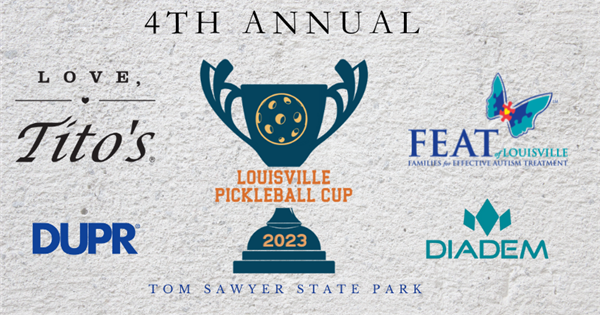 4th Annual Louisville Pickleball Cup logo