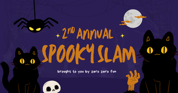 2nd Annual Spooky Slam in Austin, Texas by Zero Zero Fun logo