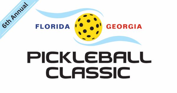 The Florida Georgia Pickleball Classic - 6th annual logo