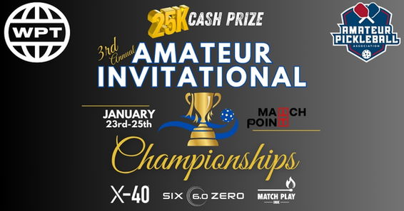 3rd Annual Amateur Invitational Championships @ Match Point