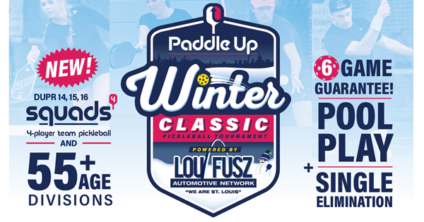Lou Fusz Winter Classic - Paddle Up Pickleball Club (Lake St. Louis, MO) logo
