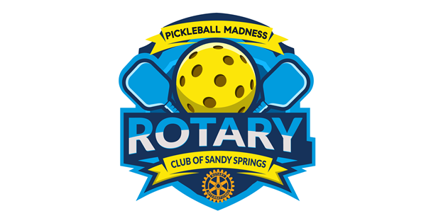 Rotary Club of Sandy Springs Pickleball Madness logo