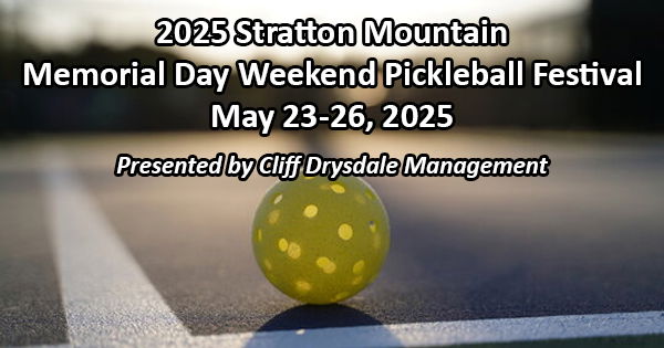 Memorial Day Weekend Pickleball Festival logo