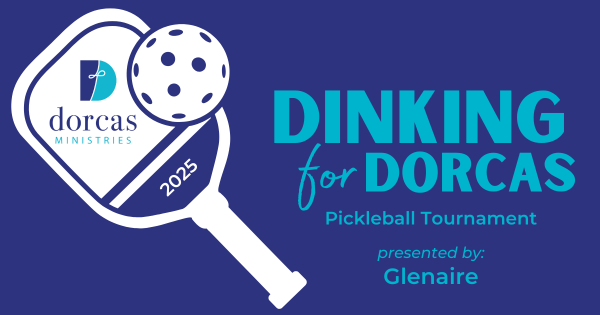 Dinking For Dorcas 2025 logo