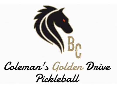BC Coleman's Golden Drive Pickleball logo