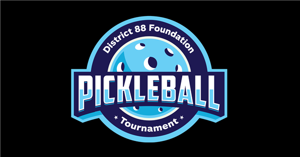 District 88 Foundation Pickleball Tournament logo