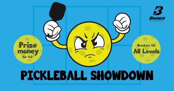 Pickleball Showdown at Bounce logo