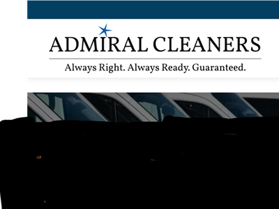 Admiral Cleaners logo