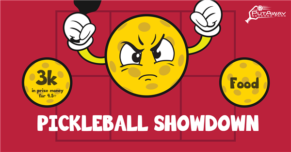 Pickleball Showdown at The PutAway logo
