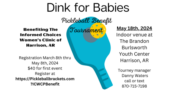 ICWC Pickleball Benefit logo