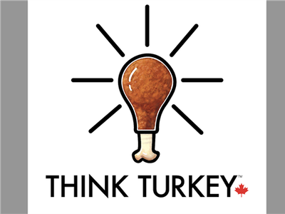 Presented By Think Turkey logo