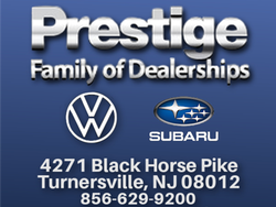 Prestige Volkswagen Subaru logo