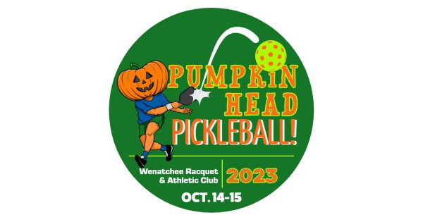 Pumpkin Head Pickleball! logo