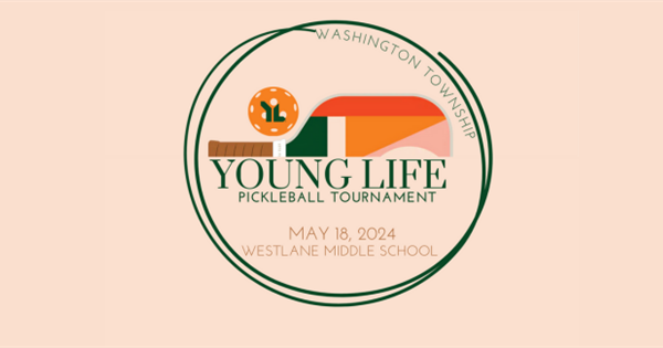Washington Township Young Life Pickleball Tournament logo