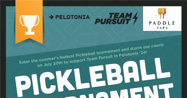 Team Pursuit (Pelotonia)@ Paddle Taps logo