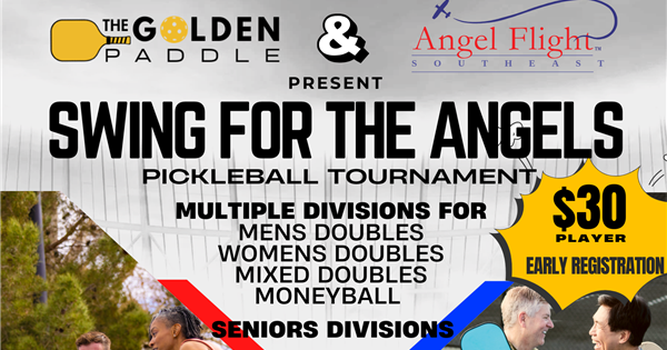 TGP - SWING FOR THE ANGELS logo