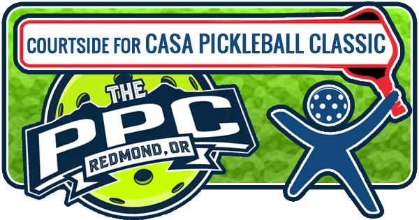 Courtside for CASA Pickleball Classic logo