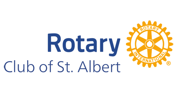 "I love Pickleball" Rotary Club of St Albert Charity Pickleball Tournament logo