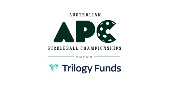 2025 Trilogy Funds Australian Pickleball Championships logo