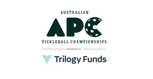 The 2024 Trilogy Funds Australian Pickleball Championships Logo